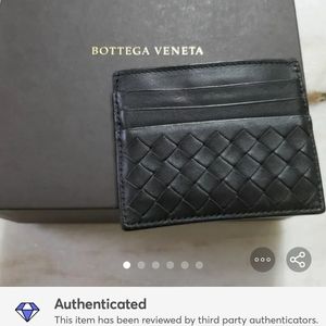 Bottega veneta Intrecciato card holder wallet auth